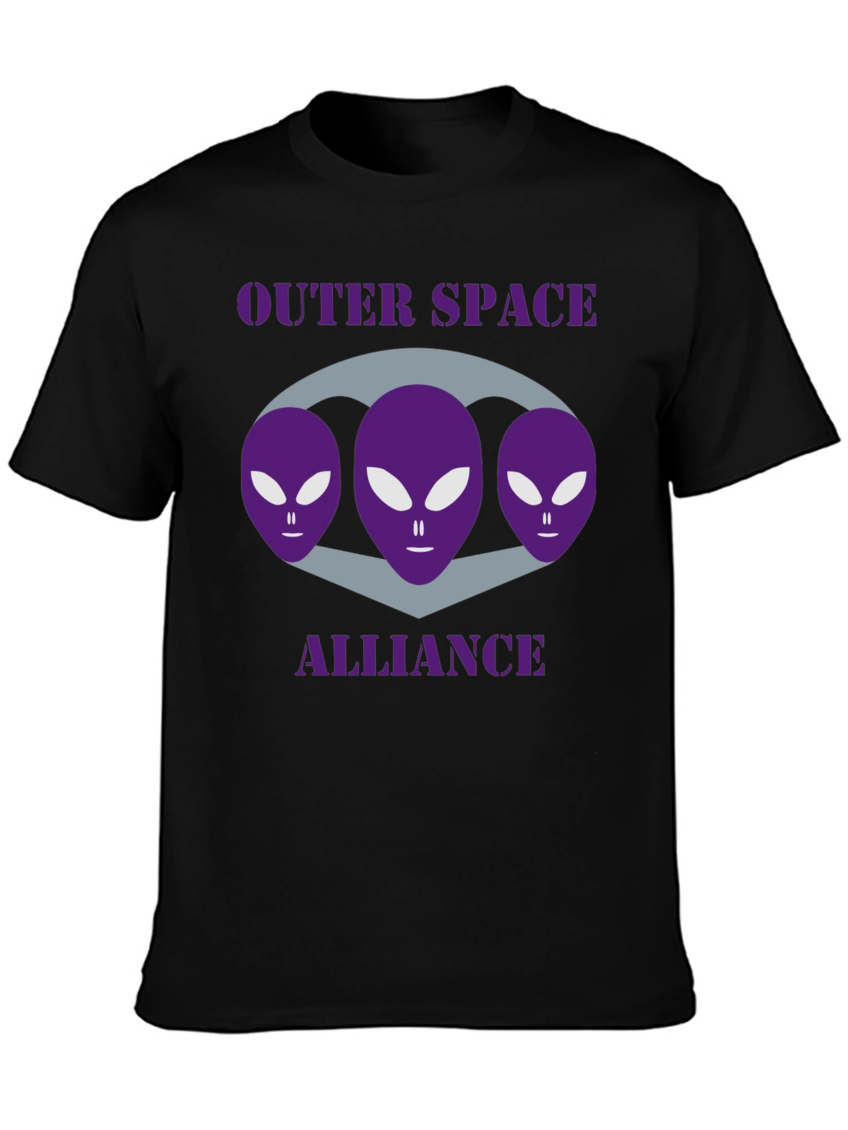 Outer Space Alliance Alien T-Shirt