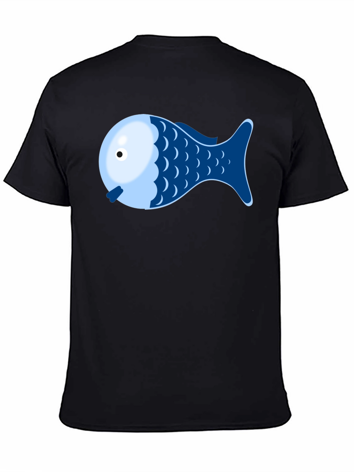 Fish Graphic Tee - Novelty Shirt