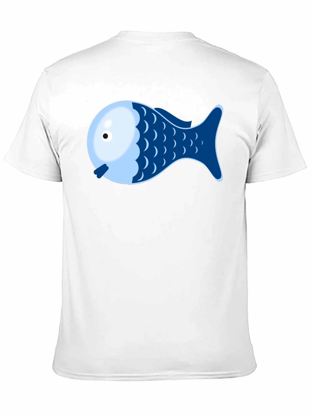 Fish Graphic Tee - Novelty Shirt