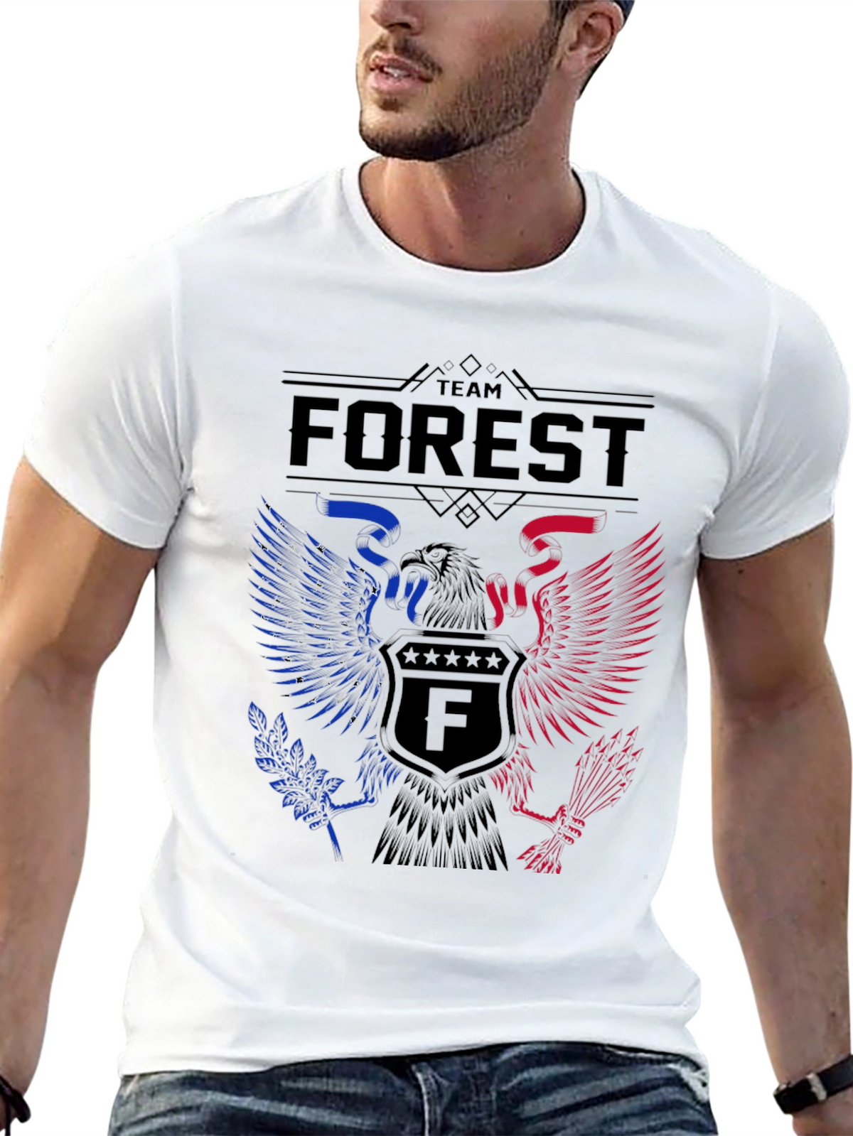 Team Forest Eagle Graphic T-Shirt