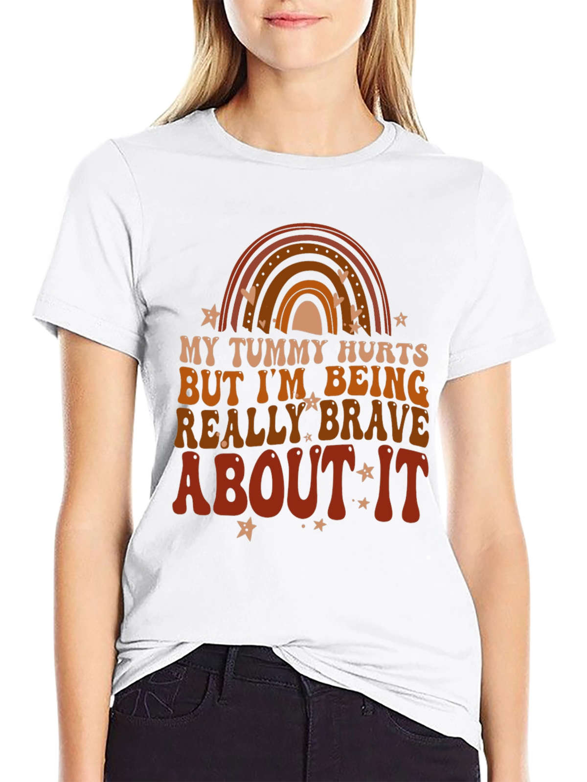My Tummy Hurts Funny Graphic Tee