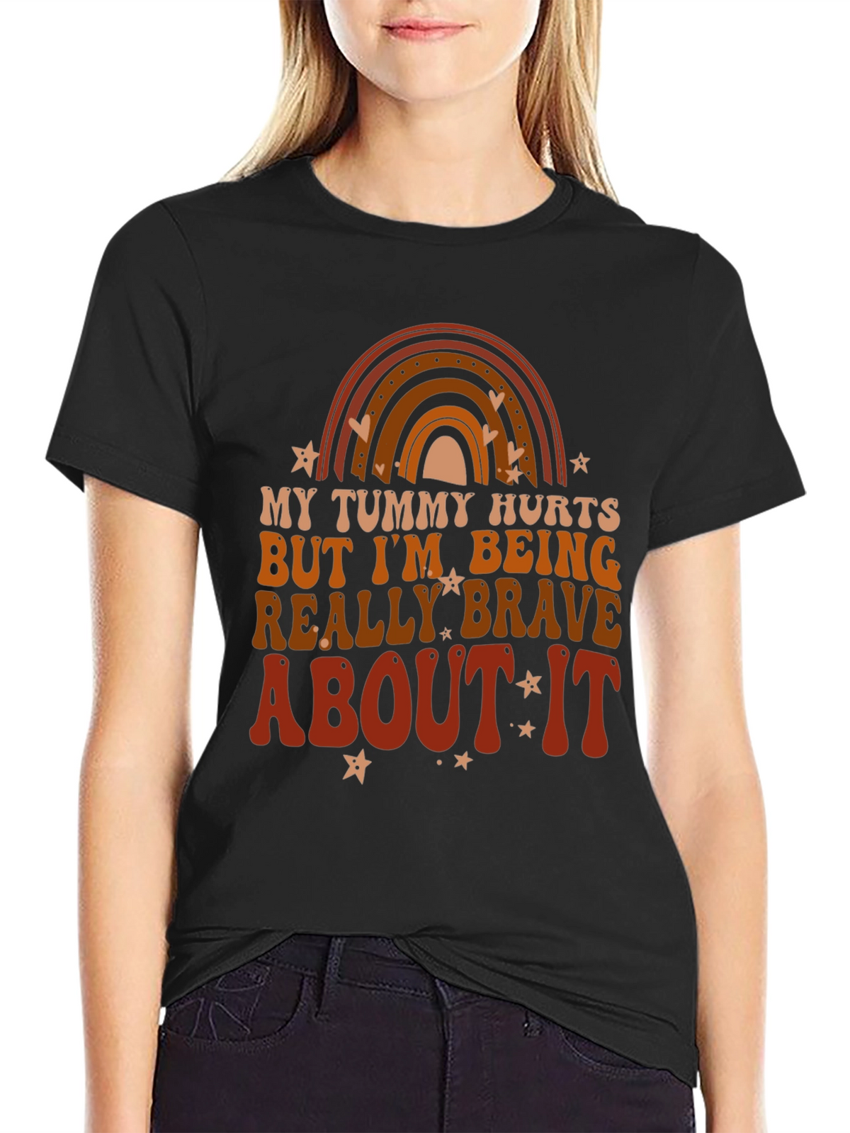 My Tummy Hurts Funny Graphic Tee