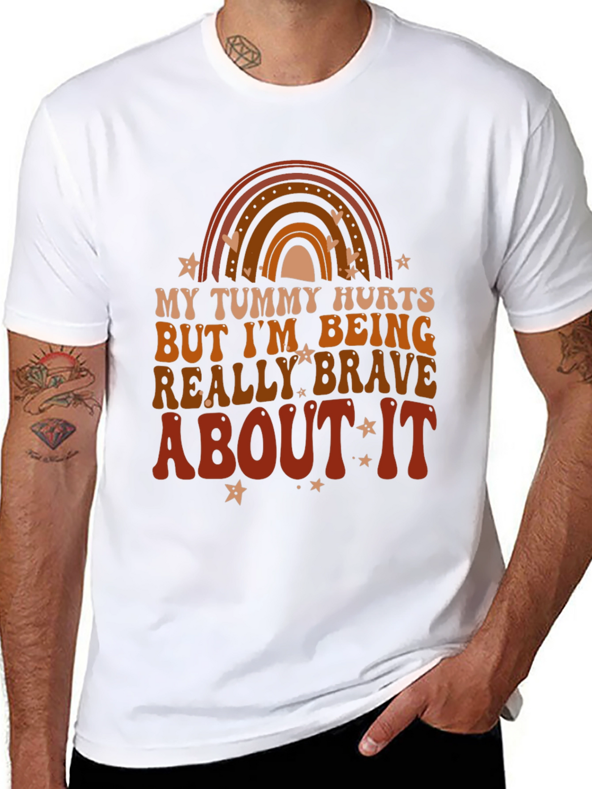 My Tummy Hurts Funny Graphic Tee