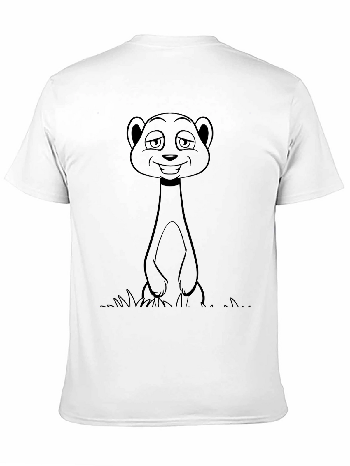 Meerkat Graphic T-Shirt - Black