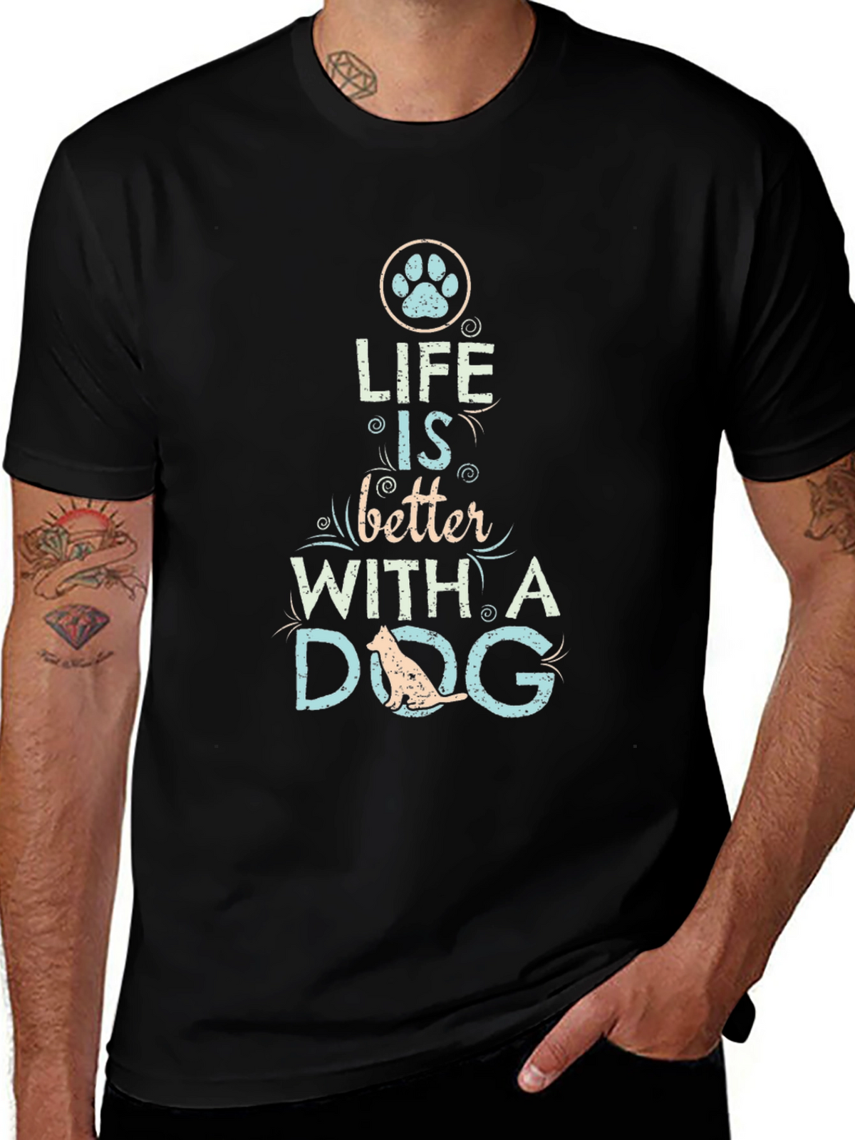 Life is Better with a Dog T-Shirt