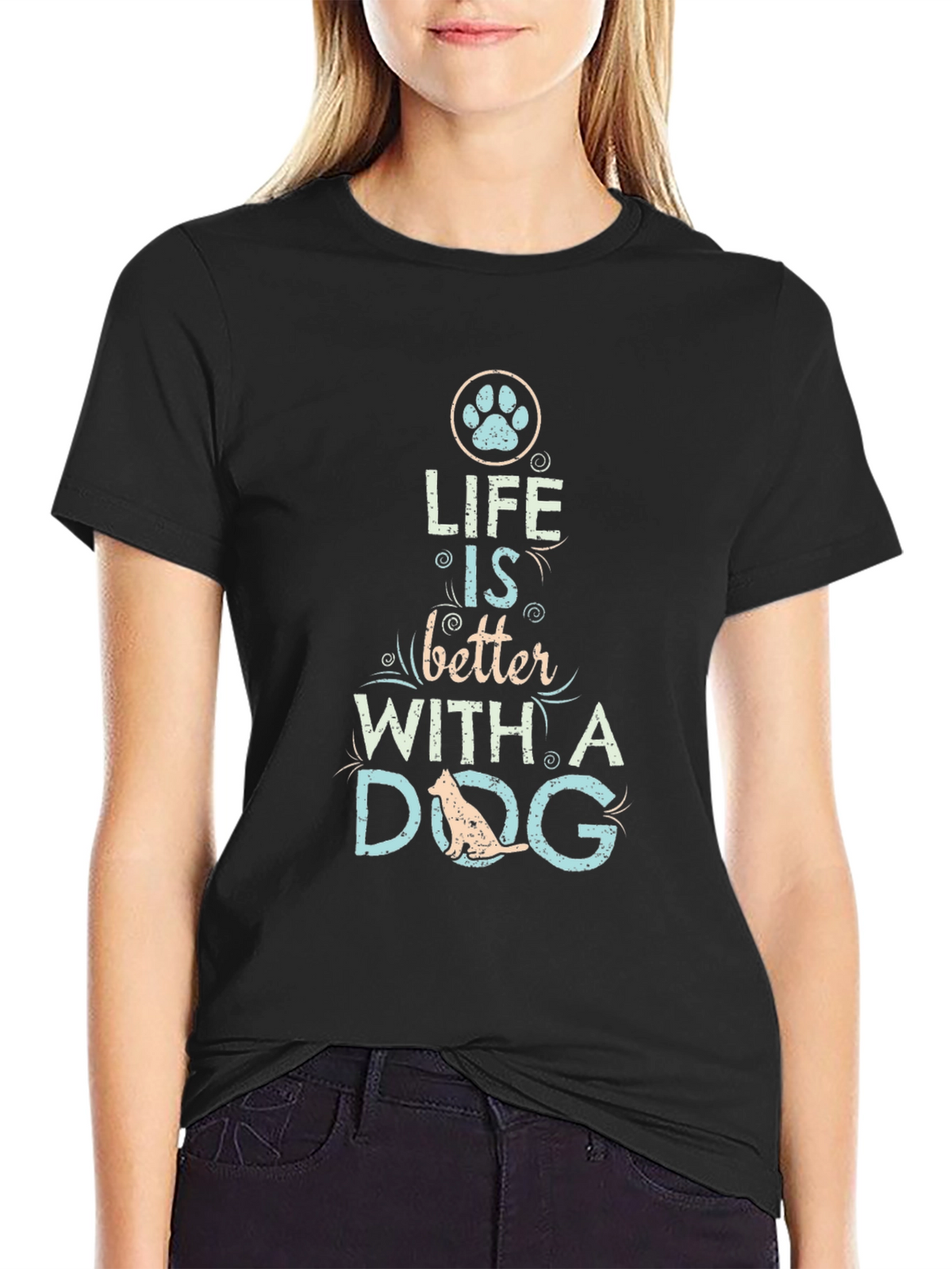 Life is Better with a Dog T-Shirt