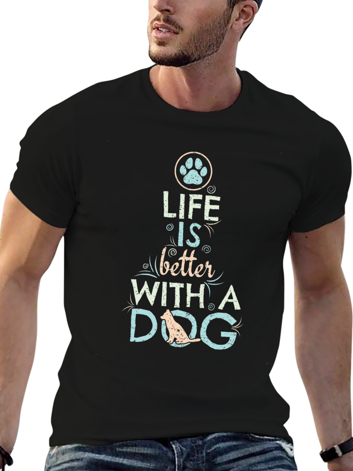 Life is Better with a Dog T-Shirt