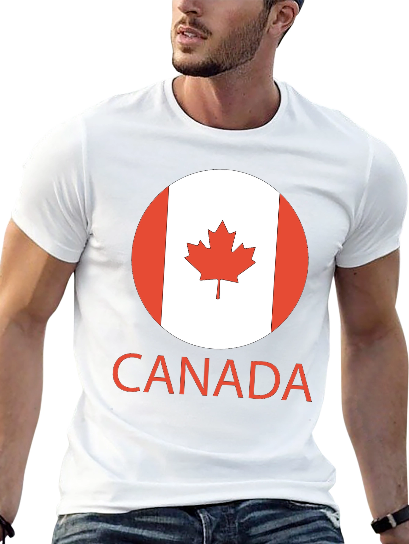 Canada Flag T-Shirt - Maple Leaf Patriotic Tee