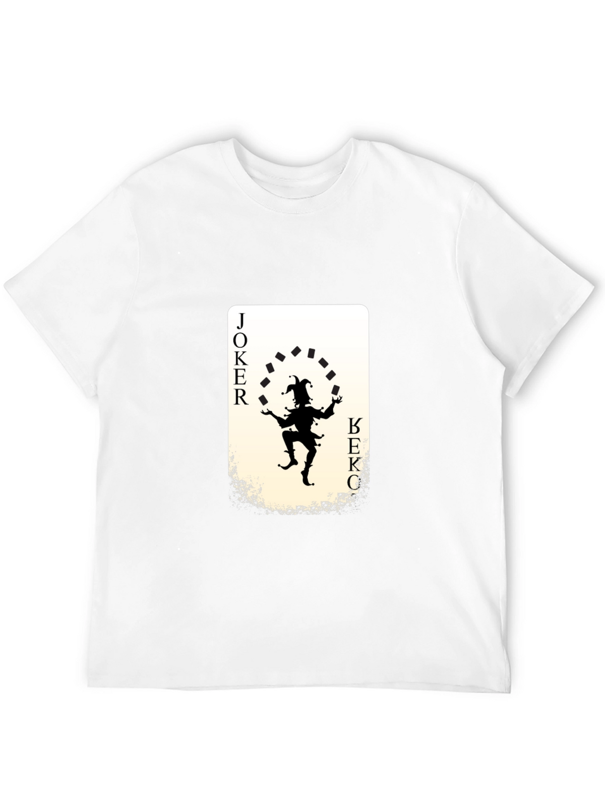 Joker Card Graphic Tee - Unique Design