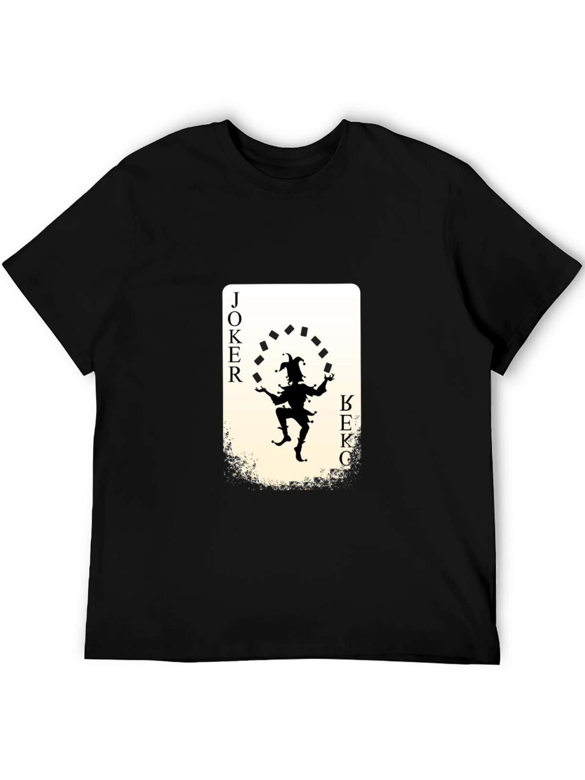 Joker Card Graphic Tee - Unique Design