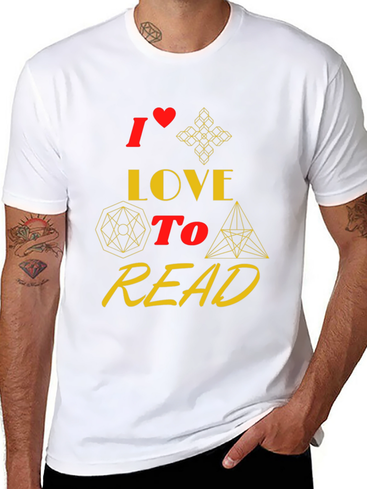 I Love to Read Graphic Tee