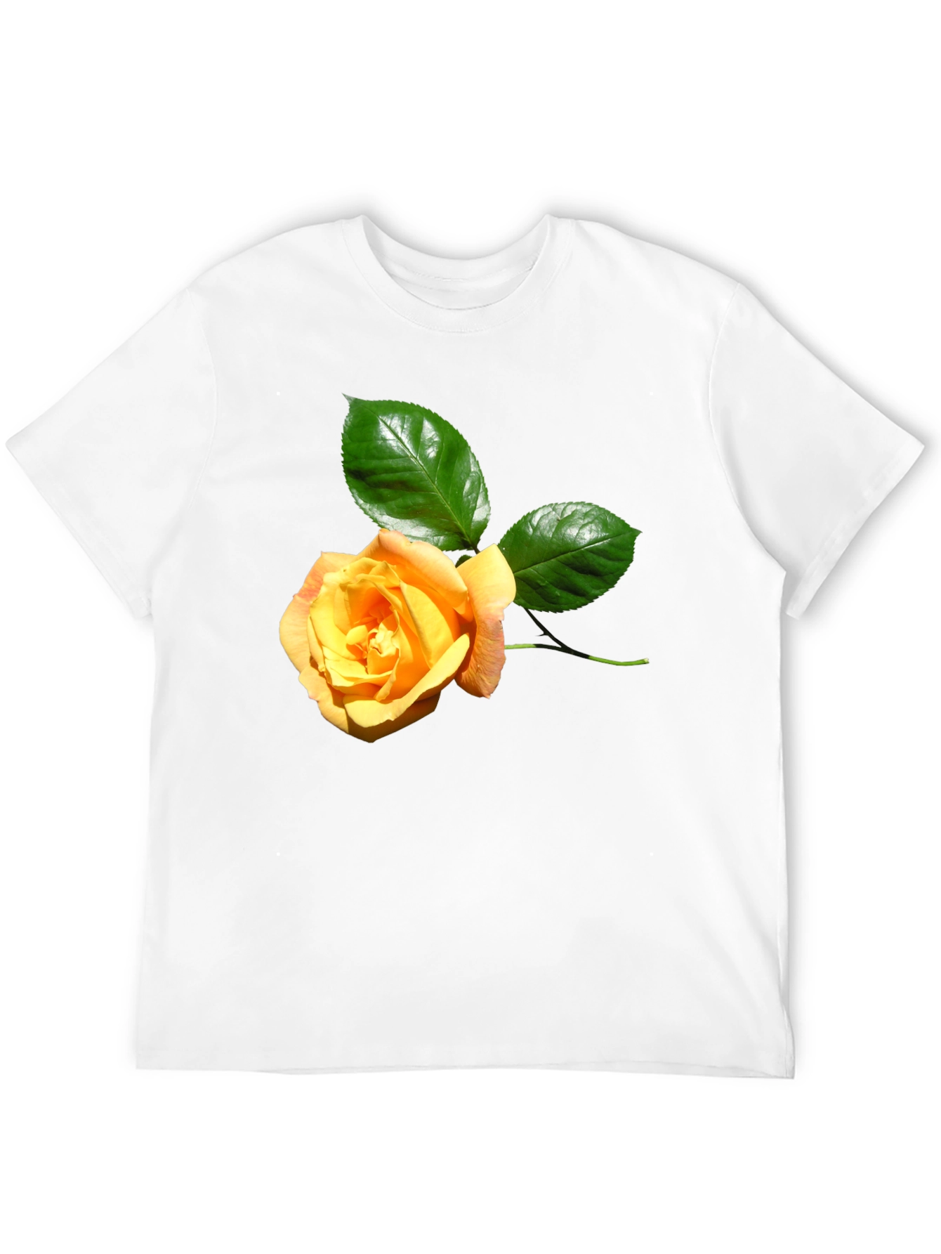Rose Graphic Tee - Stylish Floral T-Shirt