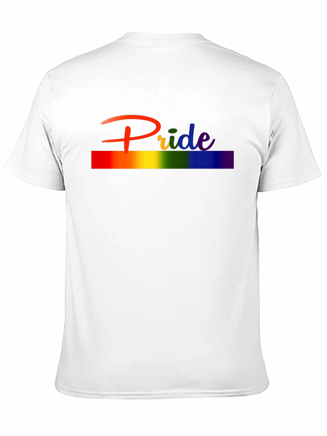Pride Rainbow T-Shirt - Unisex Black Tee