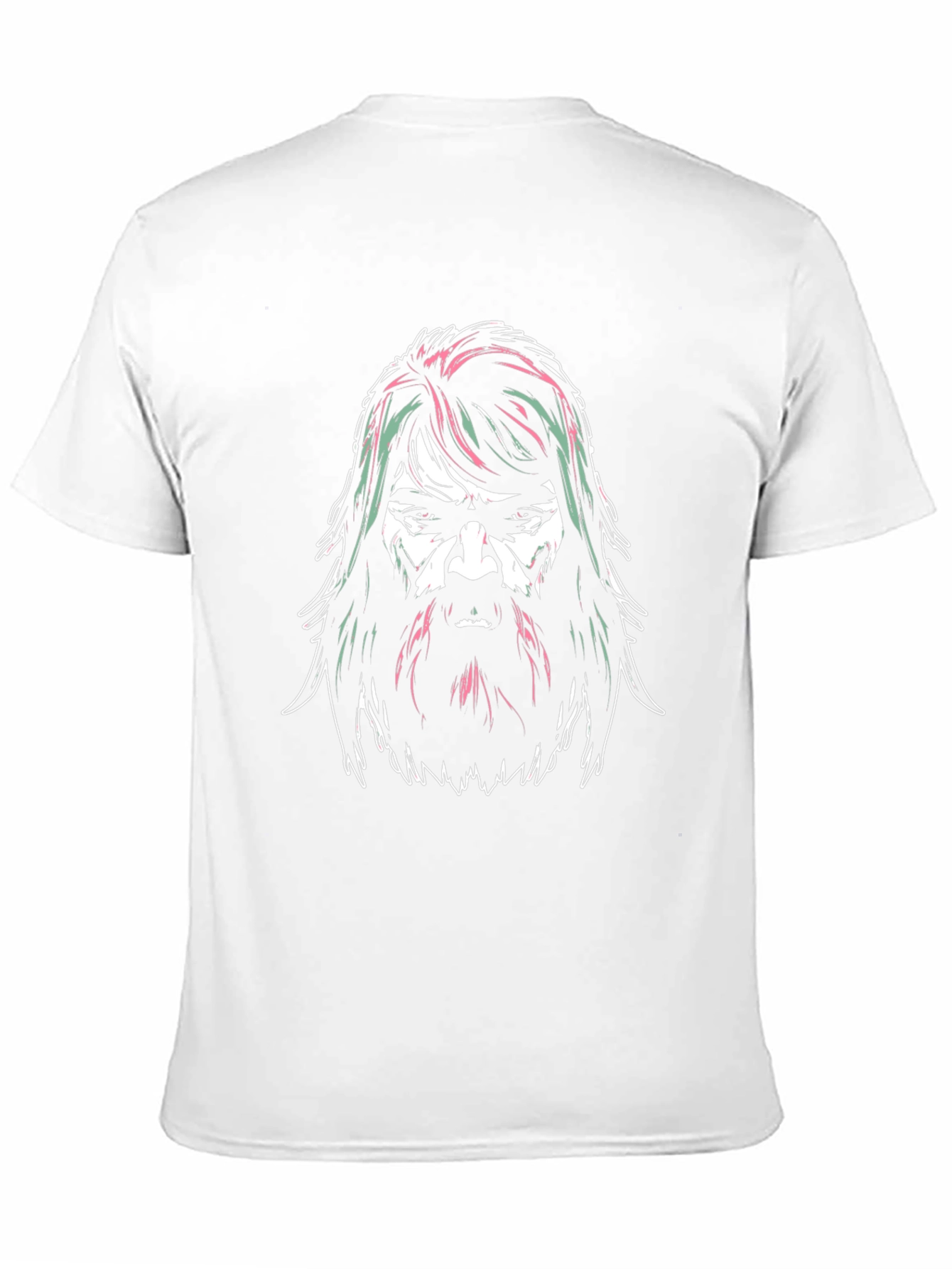 Viking Graphic Print Black T-Shirt