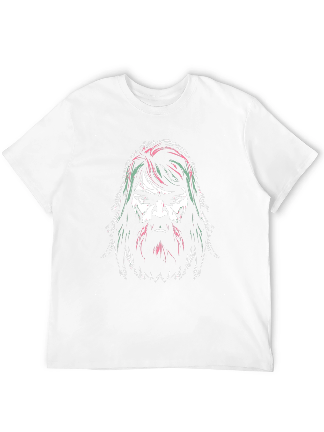 Viking Graphic Print Black T-Shirt
