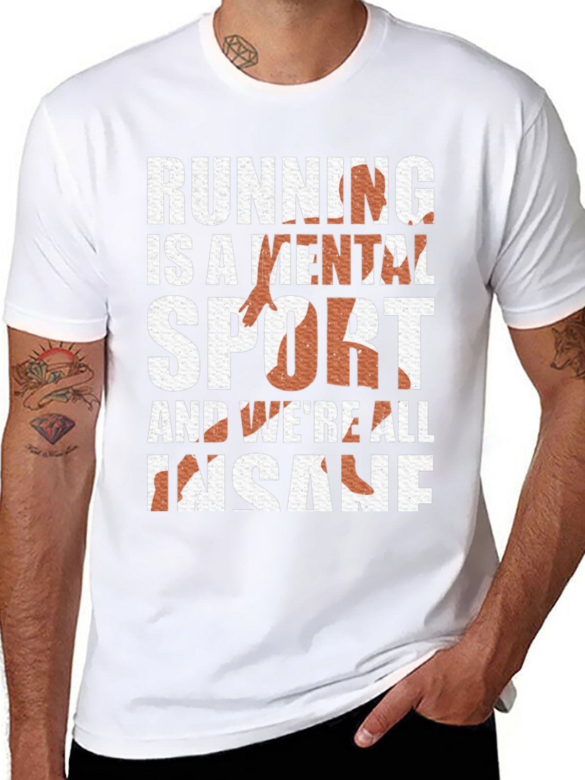 Running is a Mental Sport Tee