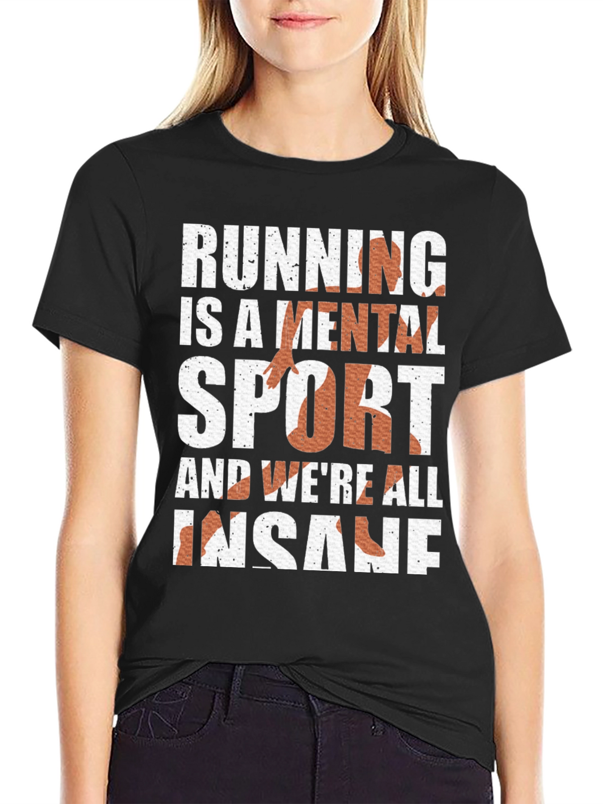 Running is a Mental Sport Tee