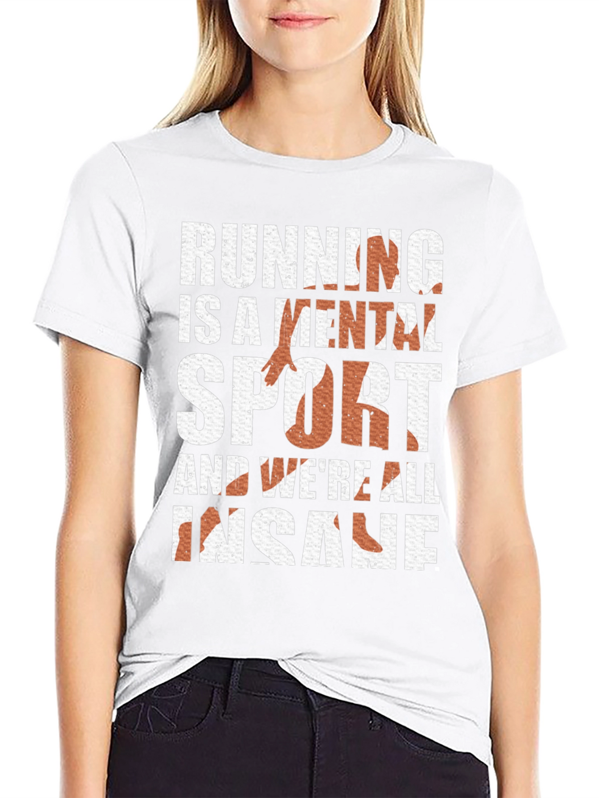 Running is a Mental Sport Tee