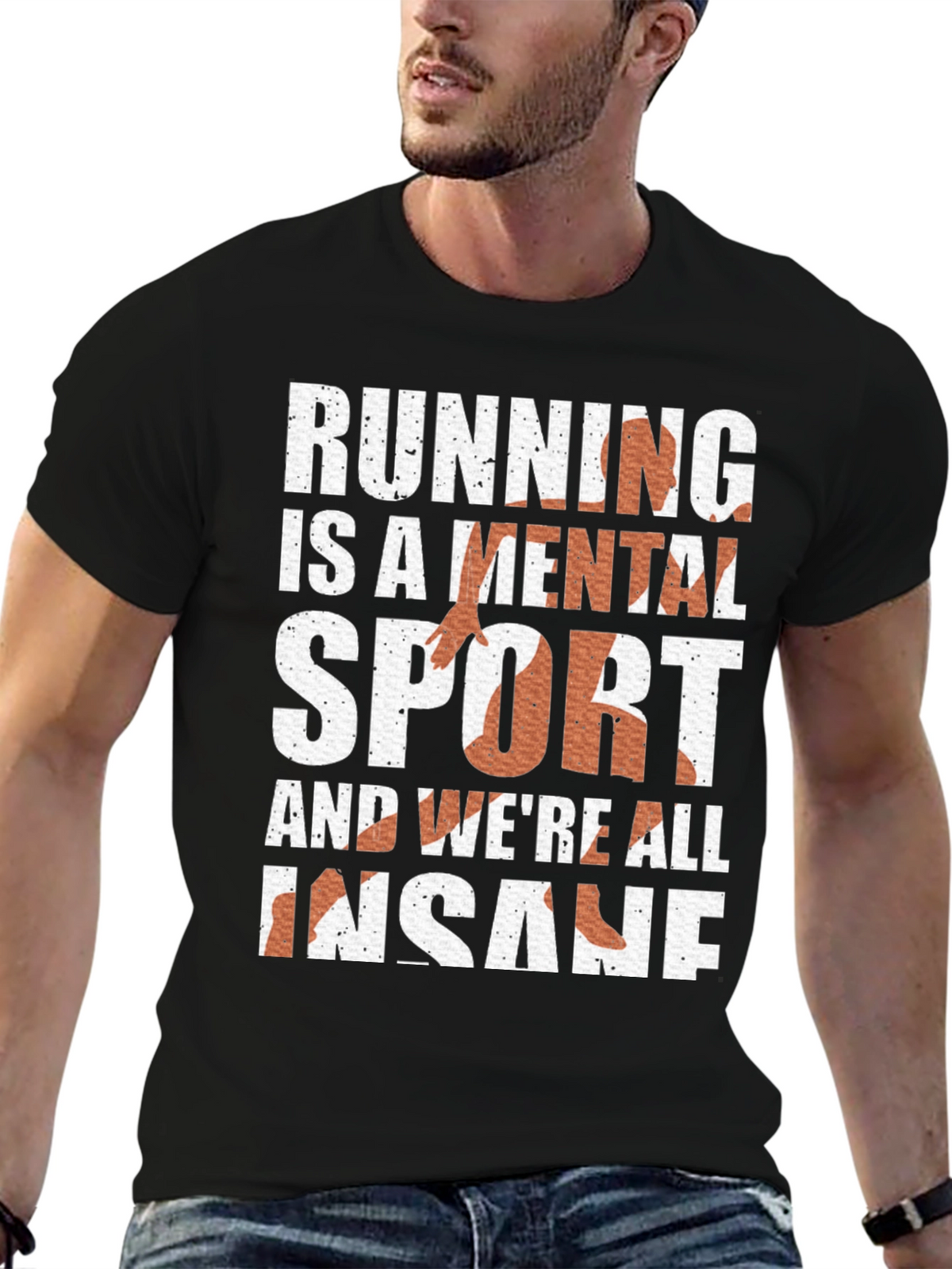 Running is a Mental Sport Tee
