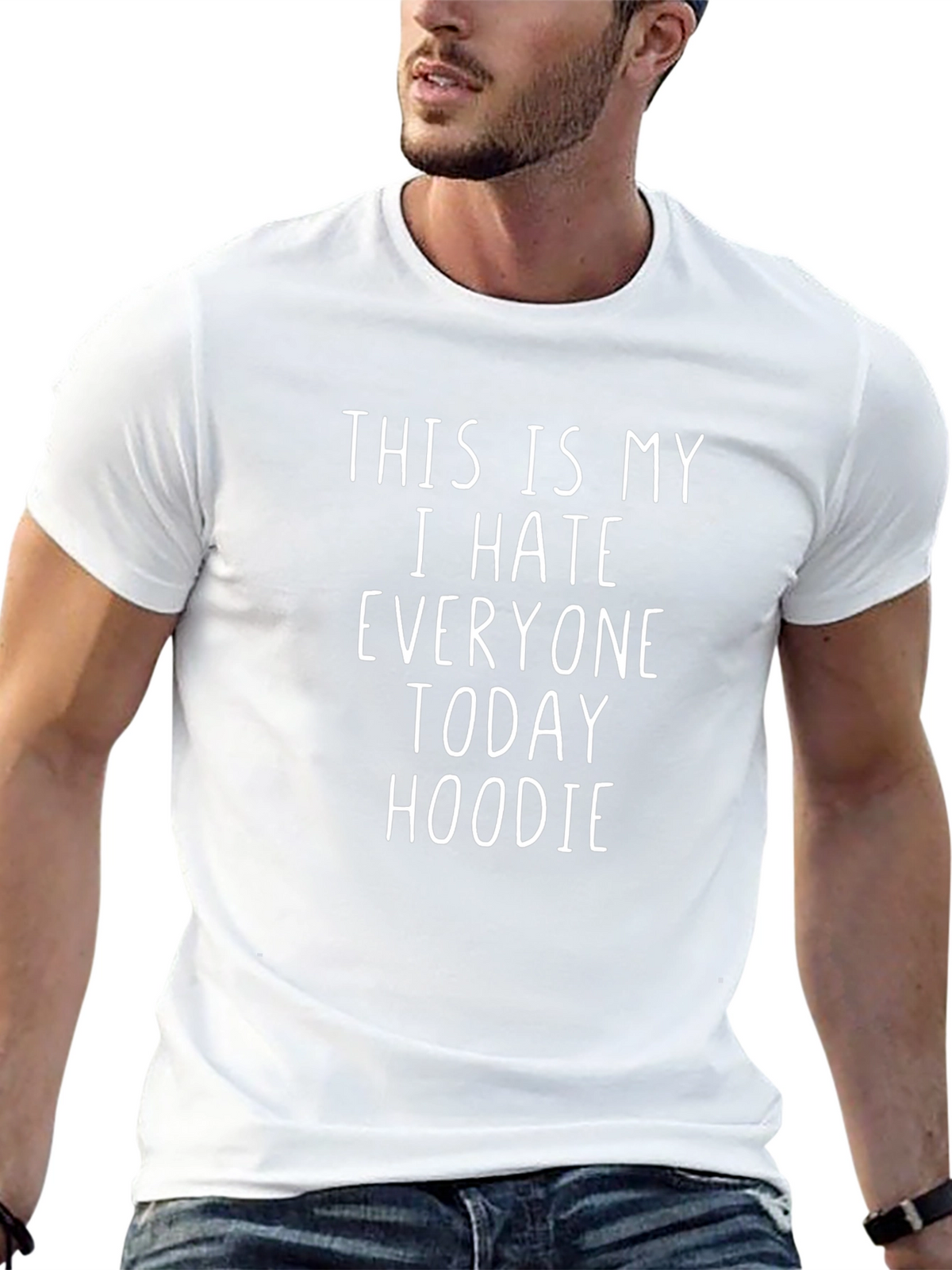 I Hate Everyone Today T-Shirt Funny Graphic Tee