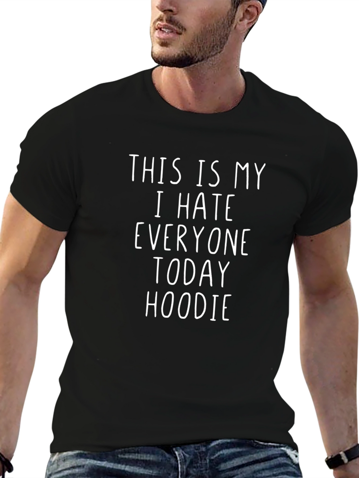 I Hate Everyone Today T-Shirt Funny Graphic Tee