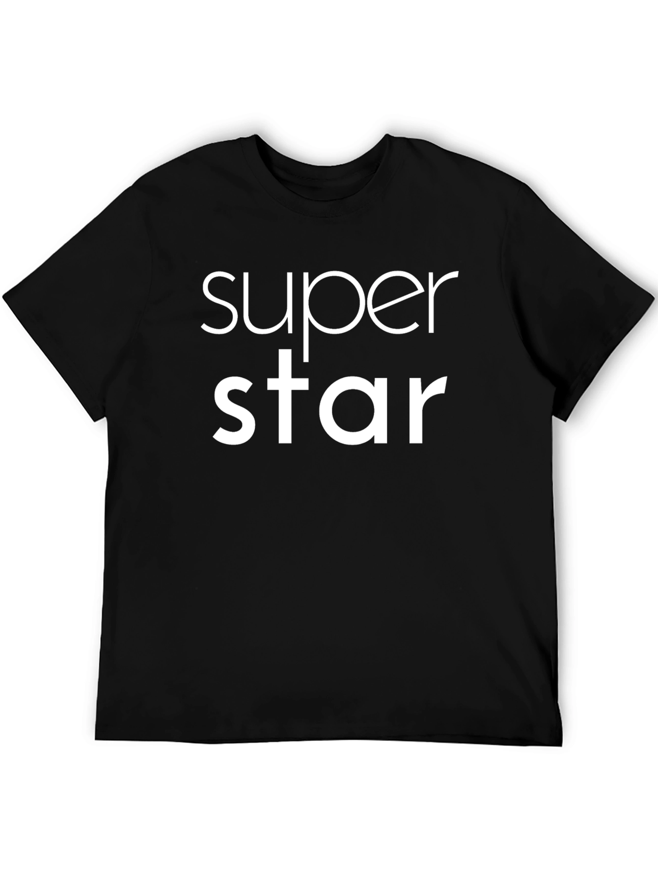 Superstar Graphic Tee - Classic Black T-Shirt