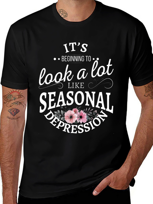 Seasonal Depression Graphic T-Shirt