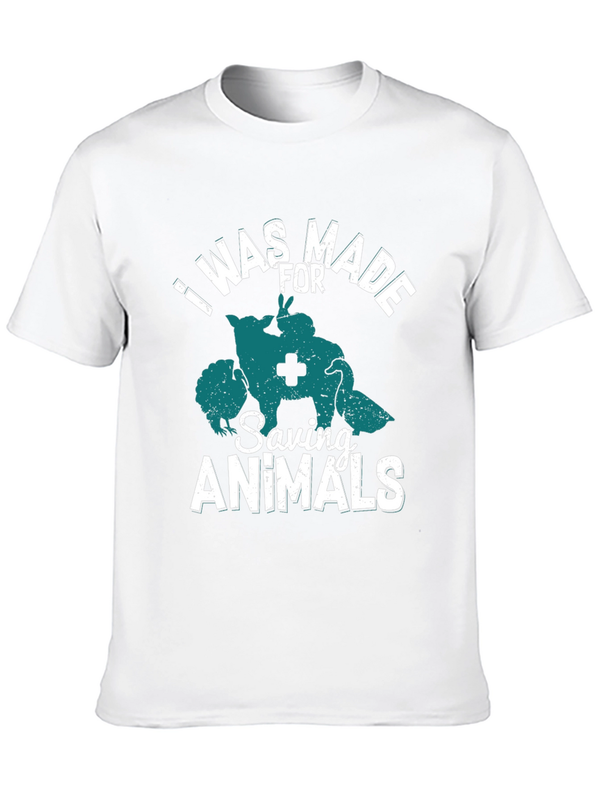 I Was Made For Saving Animals Tee