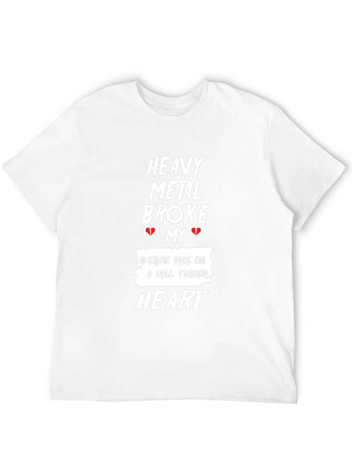 Heavy Metal Broke My Heart Graphic T-Shirt