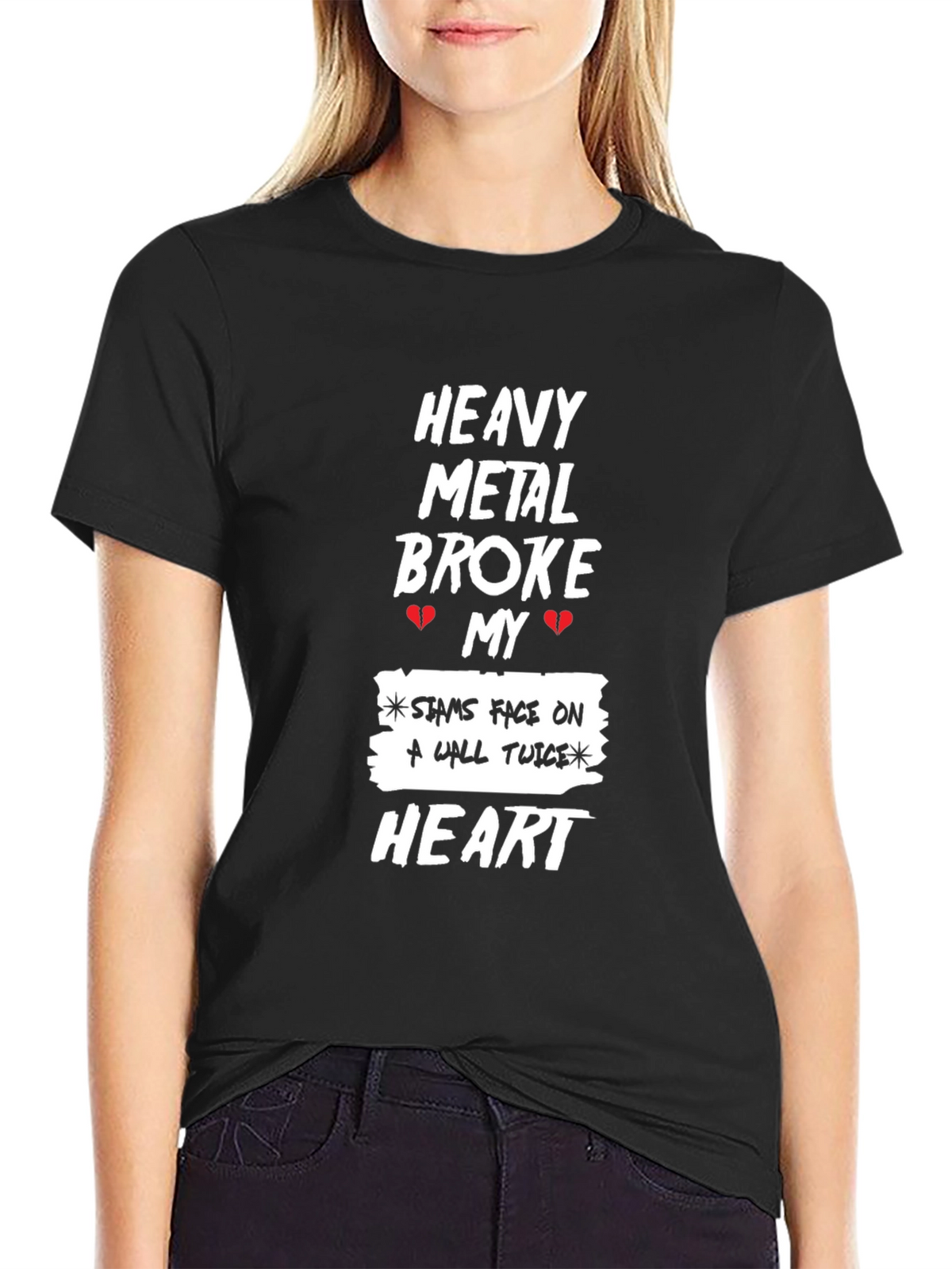 Heavy Metal Broke My Heart Graphic T-Shirt