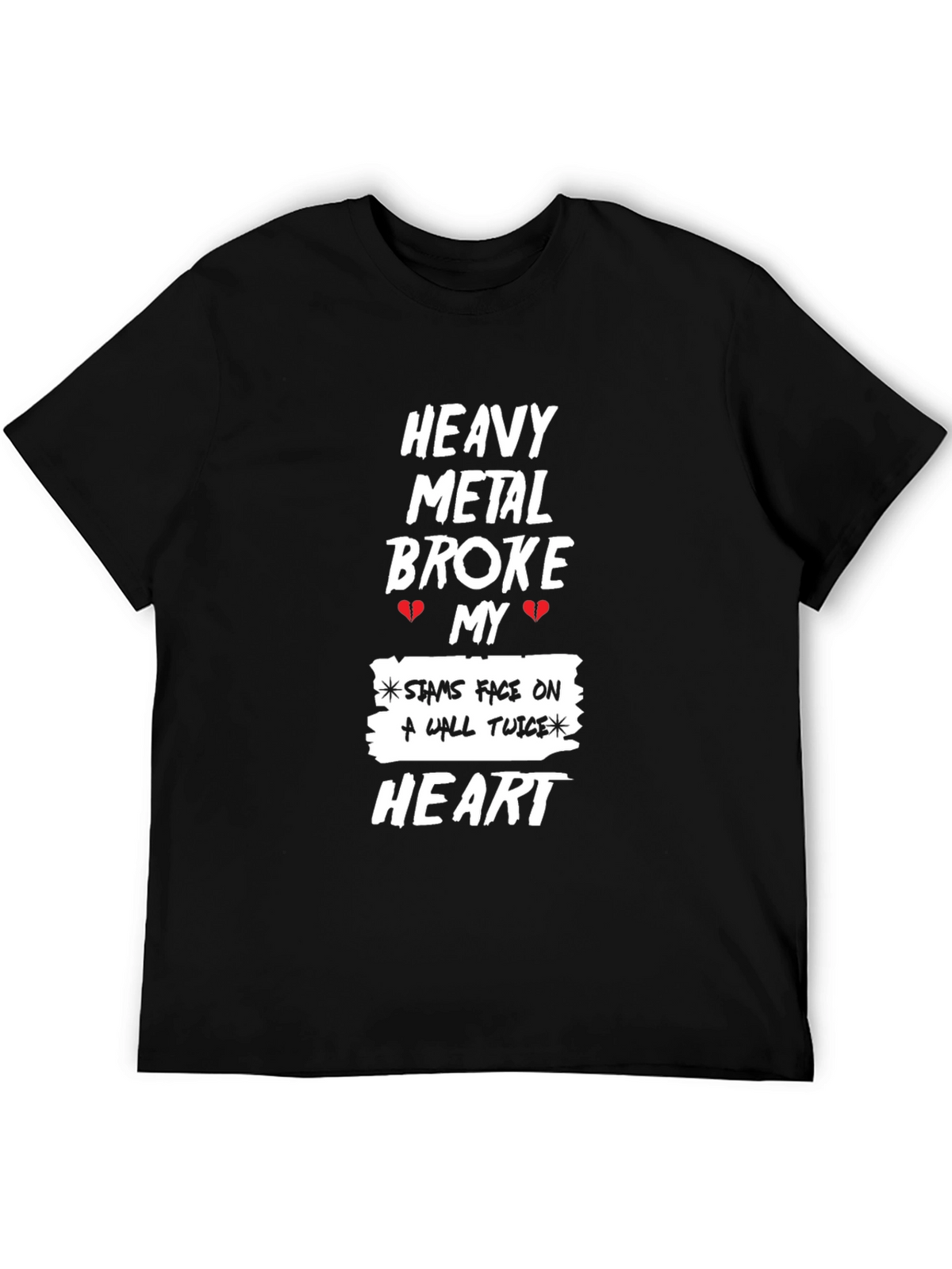 Heavy Metal Broke My Heart Graphic T-Shirt