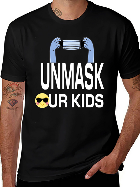 Unmask Our Kids Graphic T-Shirt