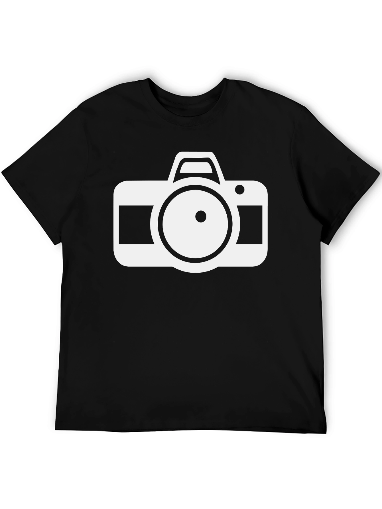 Camera Graphic Black T-Shirt