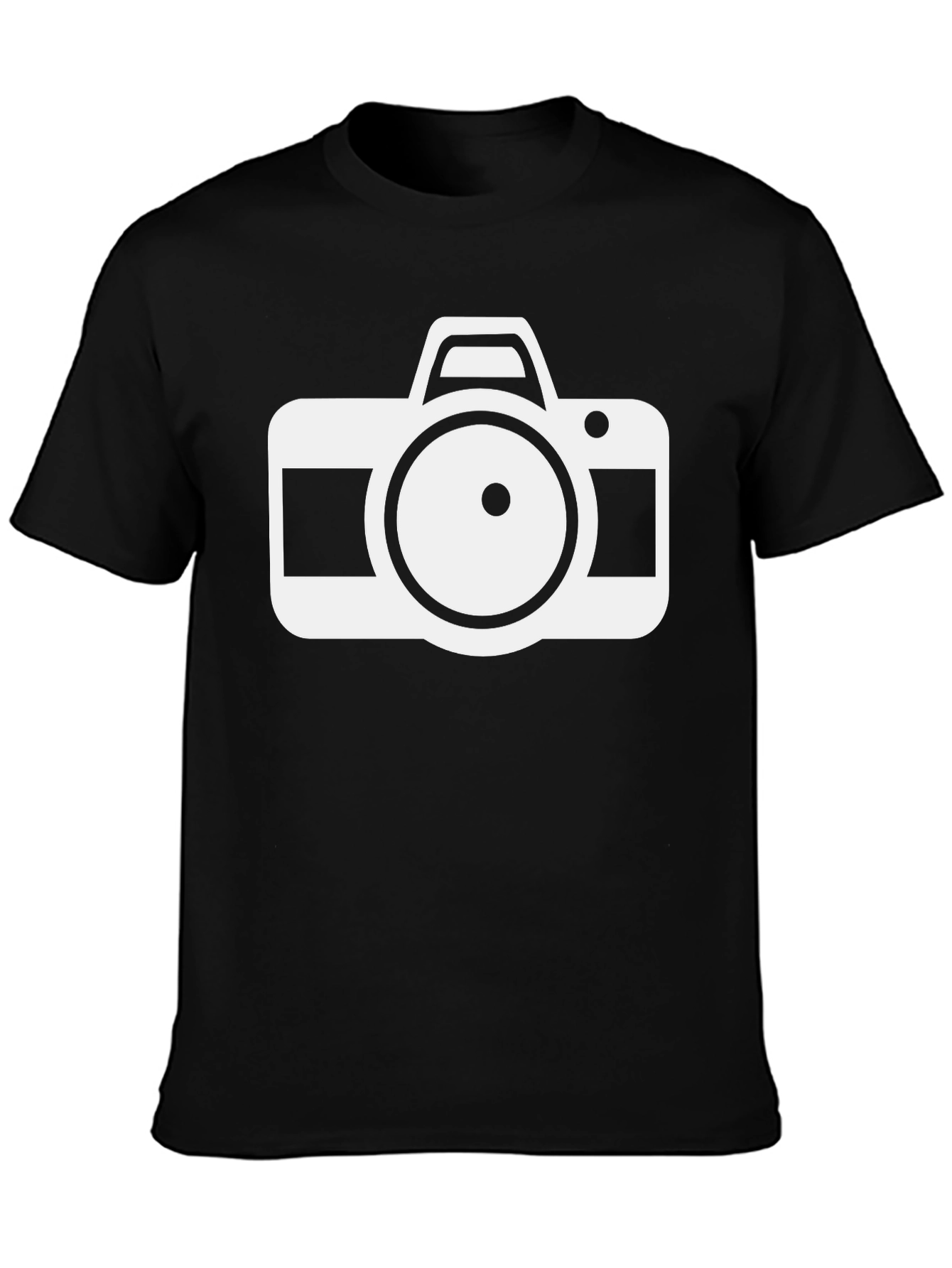 Camera Graphic Black T-Shirt
