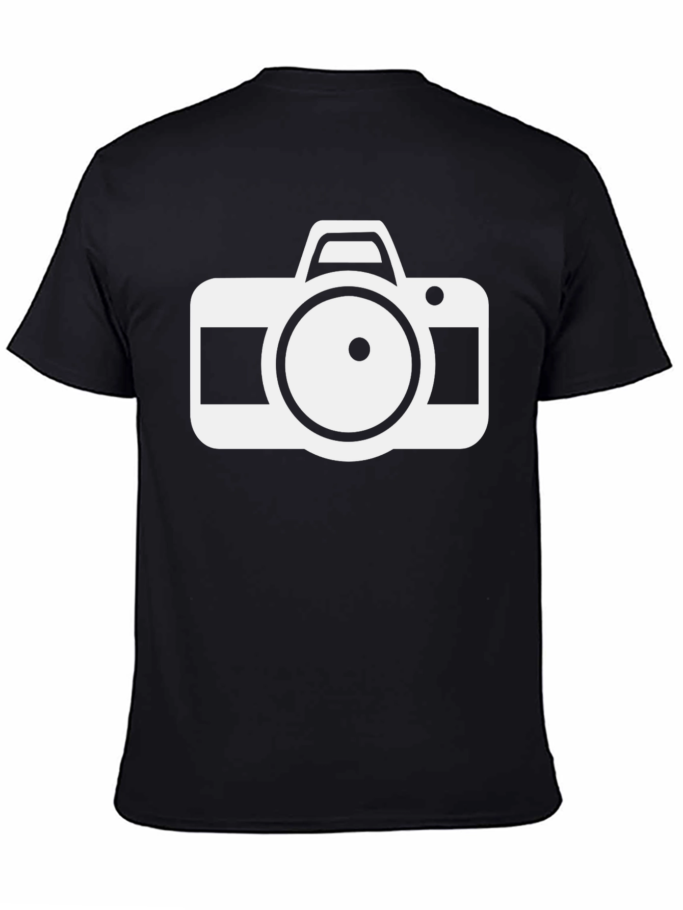Camera Graphic Black T-Shirt