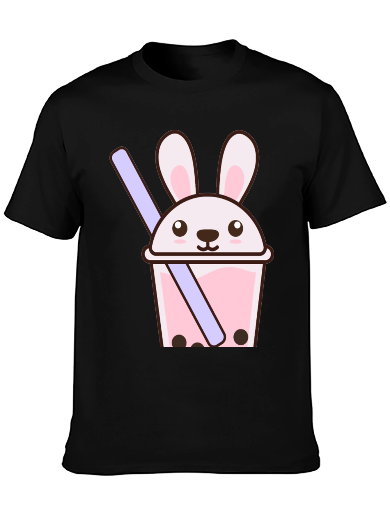Bunny Boba Tee - Cute Kawaii Graphic T-Shirt