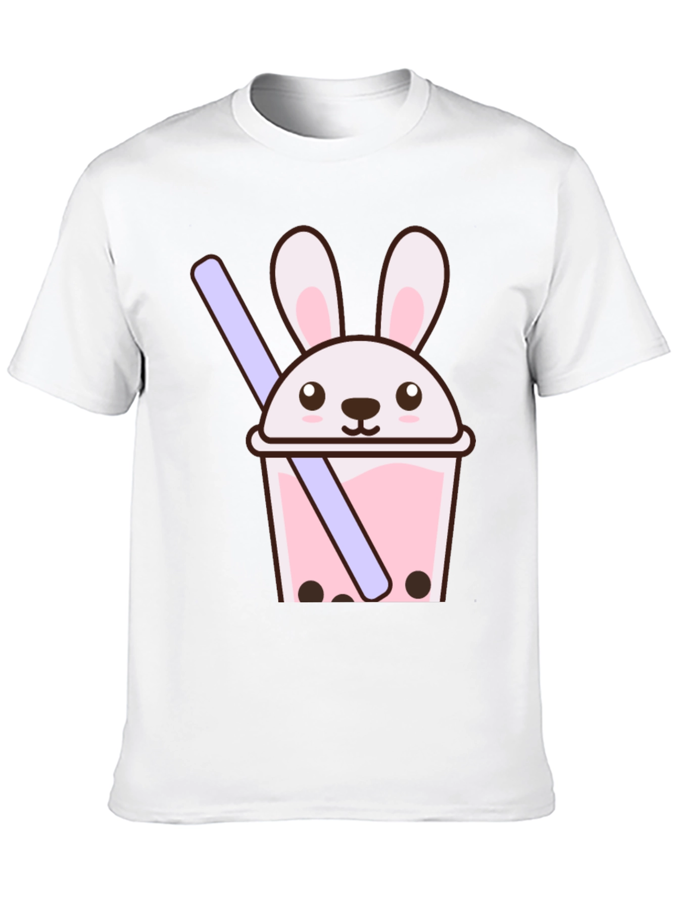 Bunny Boba Tee - Cute Kawaii Graphic T-Shirt