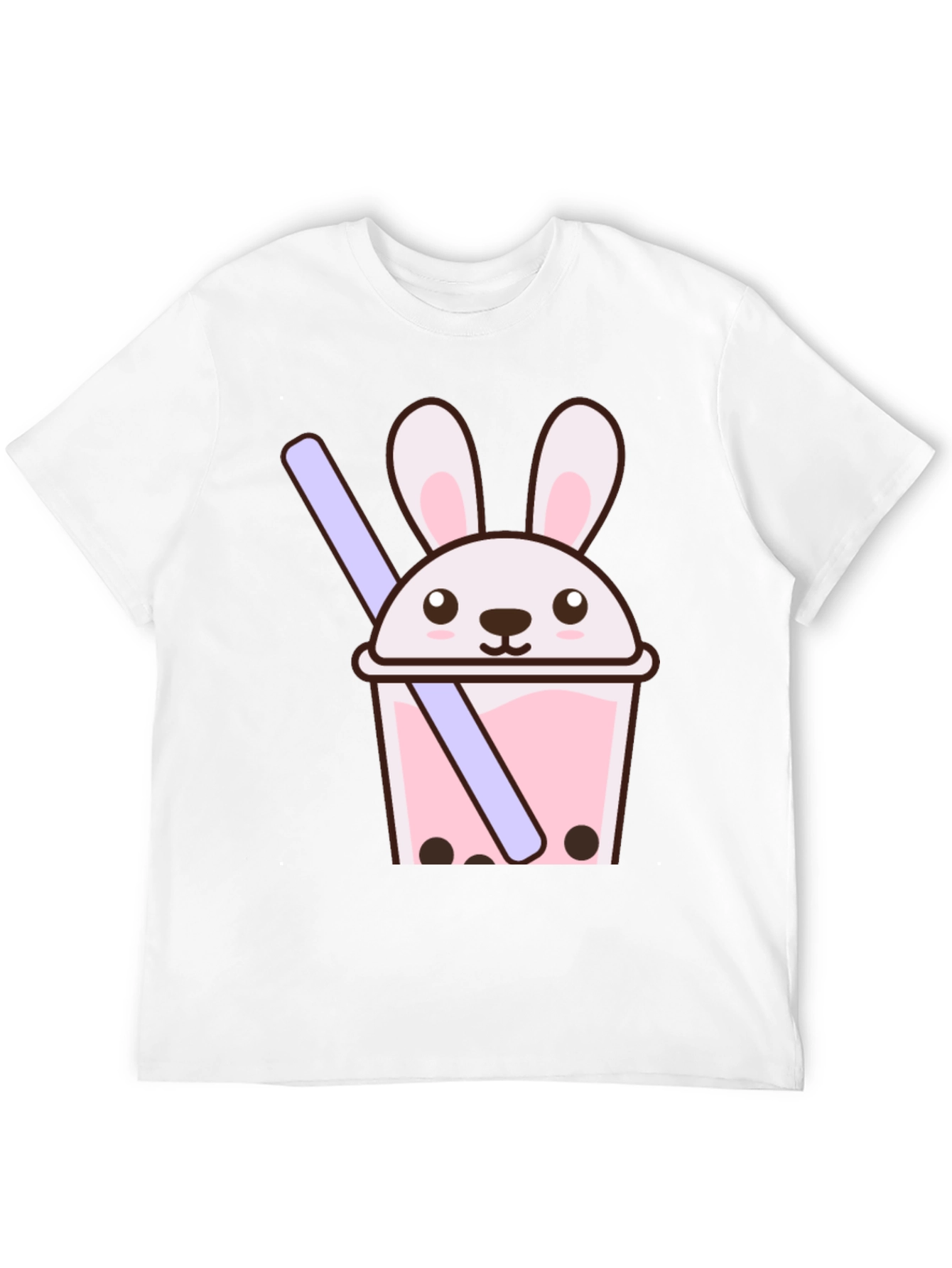 Bunny Boba Tee - Cute Kawaii Graphic T-Shirt
