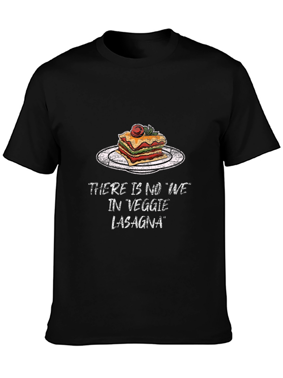 Veggie Lasagna Funny T-Shirt - Foodie Humor