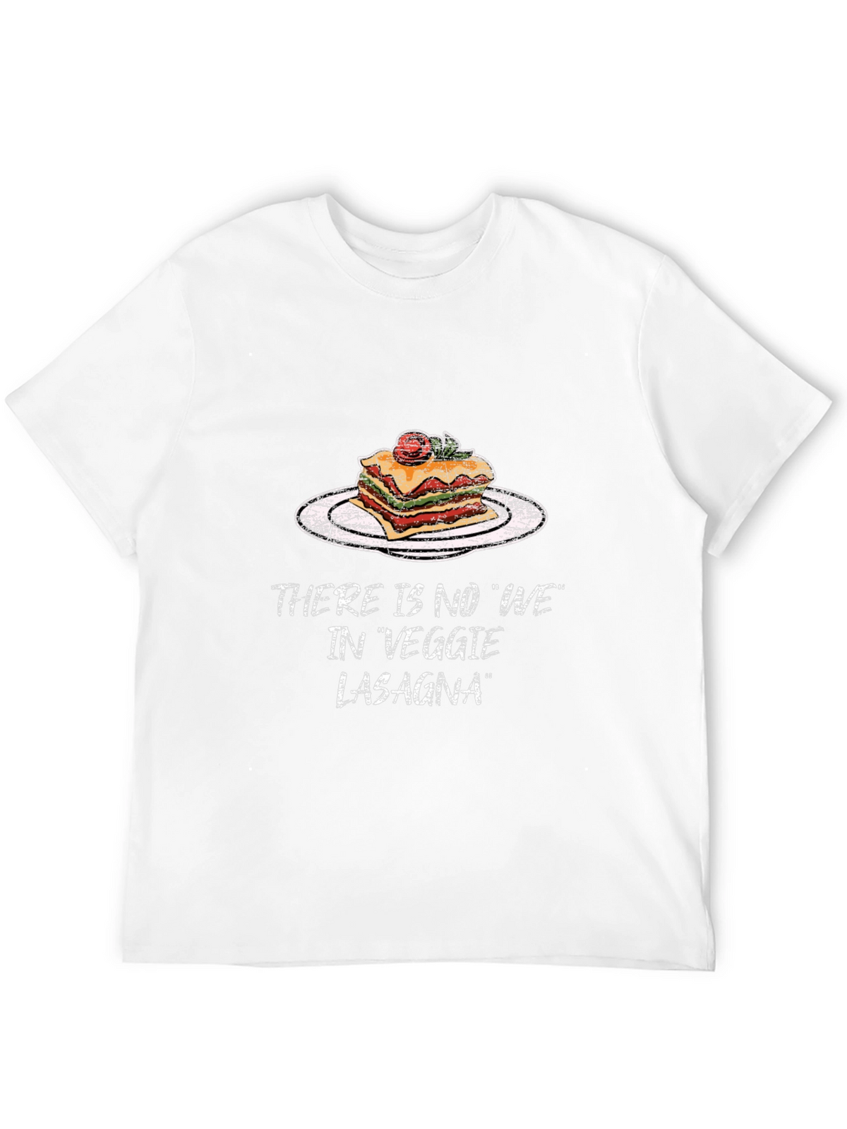 Veggie Lasagna Funny T-Shirt - Foodie Humor