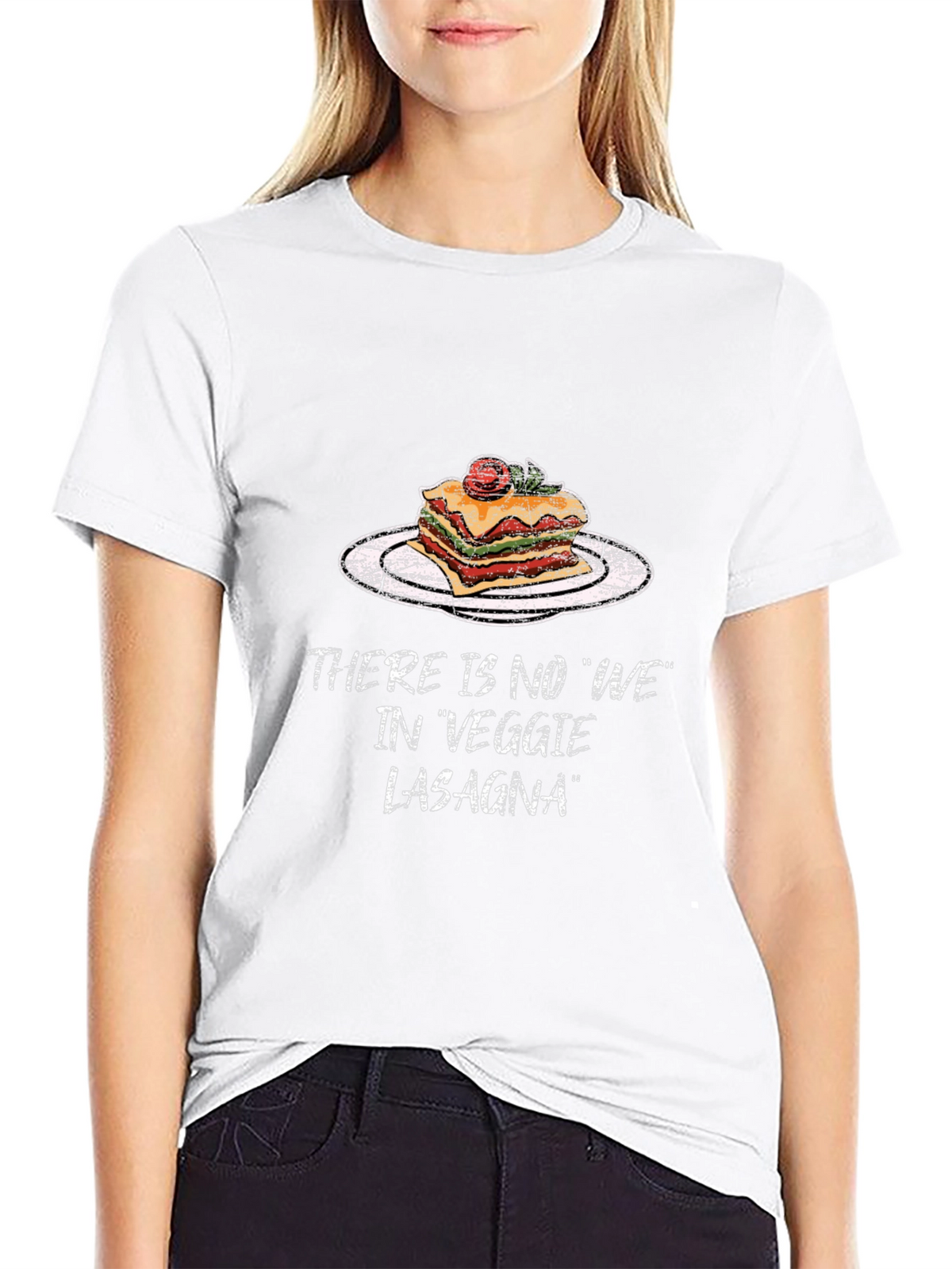 Veggie Lasagna Funny T-Shirt - Foodie Humor