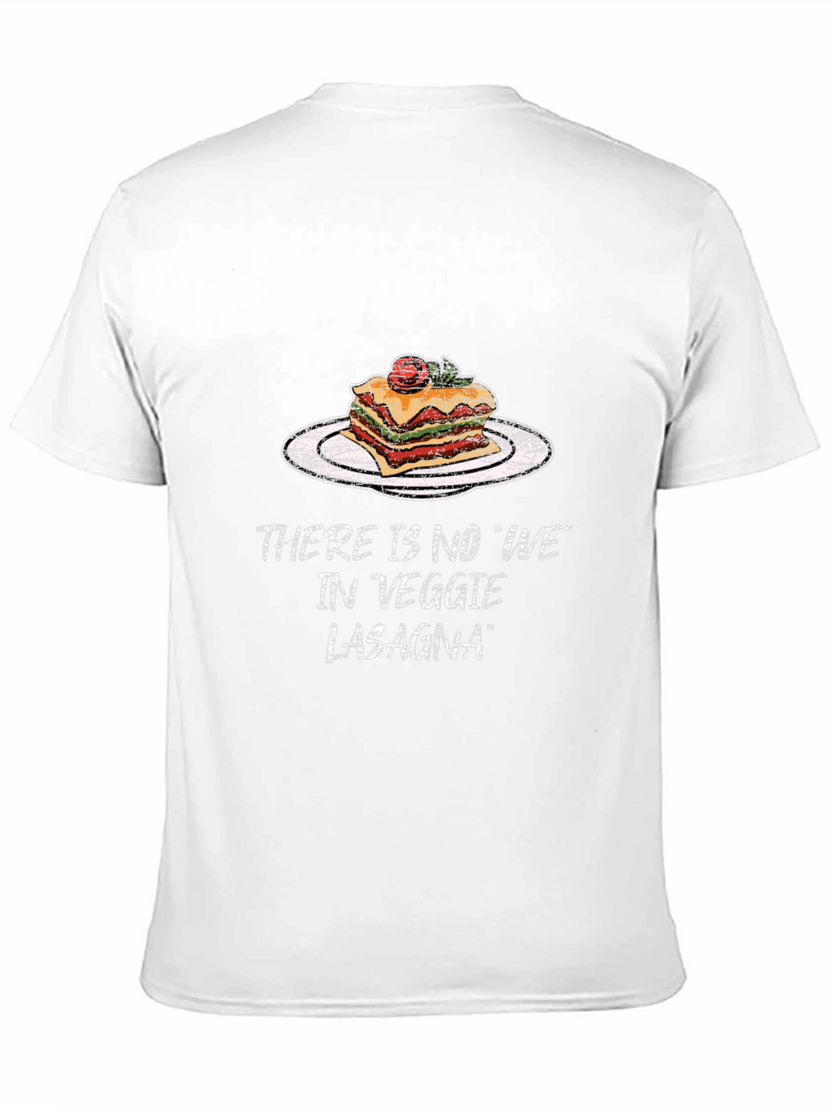 Veggie Lasagna Funny T-Shirt - Foodie Humor