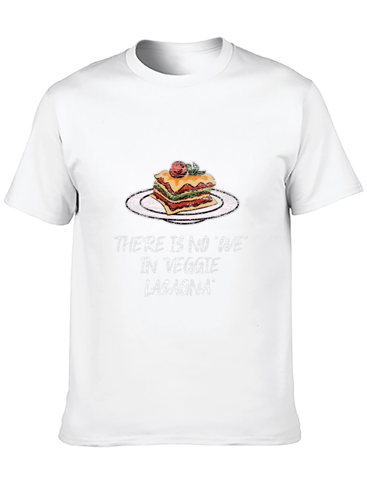 Veggie Lasagna Funny T-Shirt - Foodie Humor