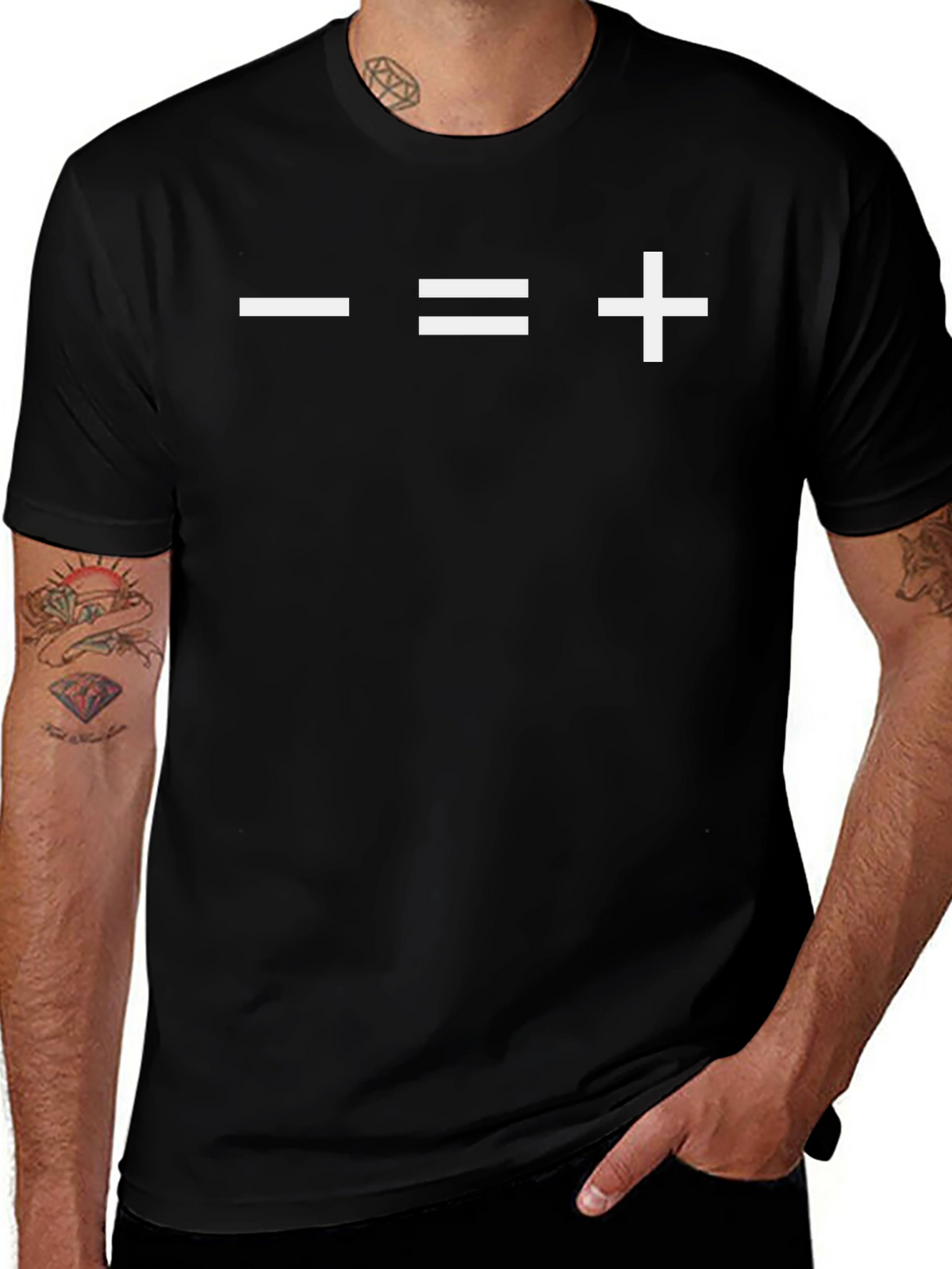 Mathematical Equation Black T-Shirt