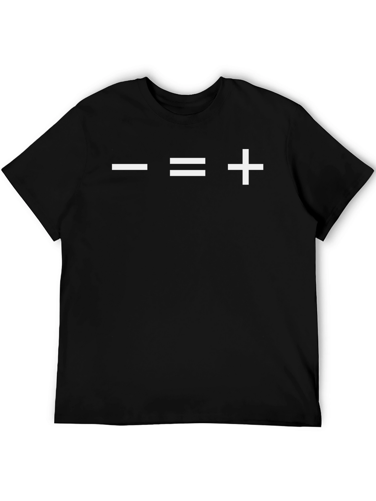 Mathematical Equation Black T-Shirt