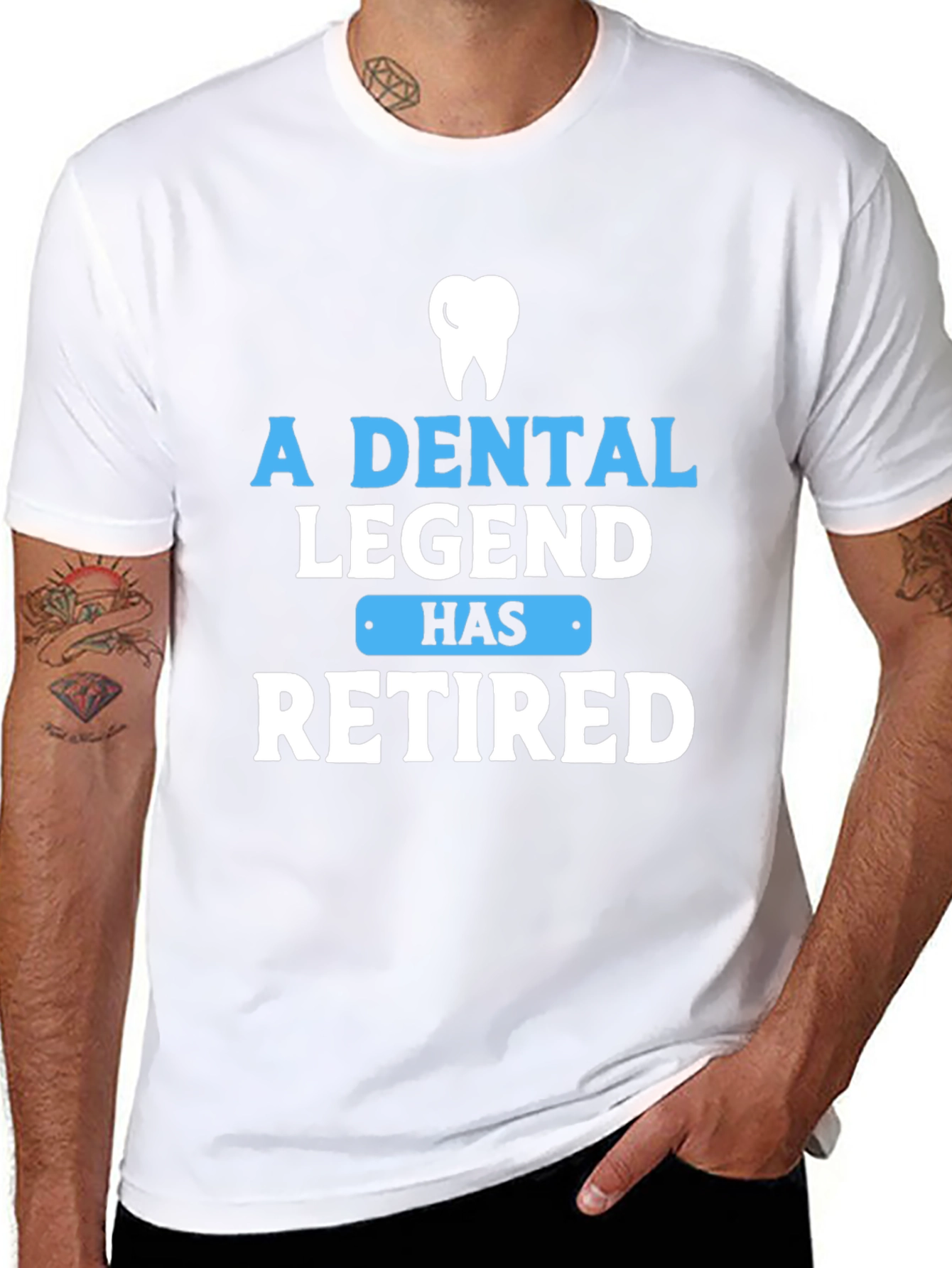 Dental Legend Retired Graphic T-Shirt