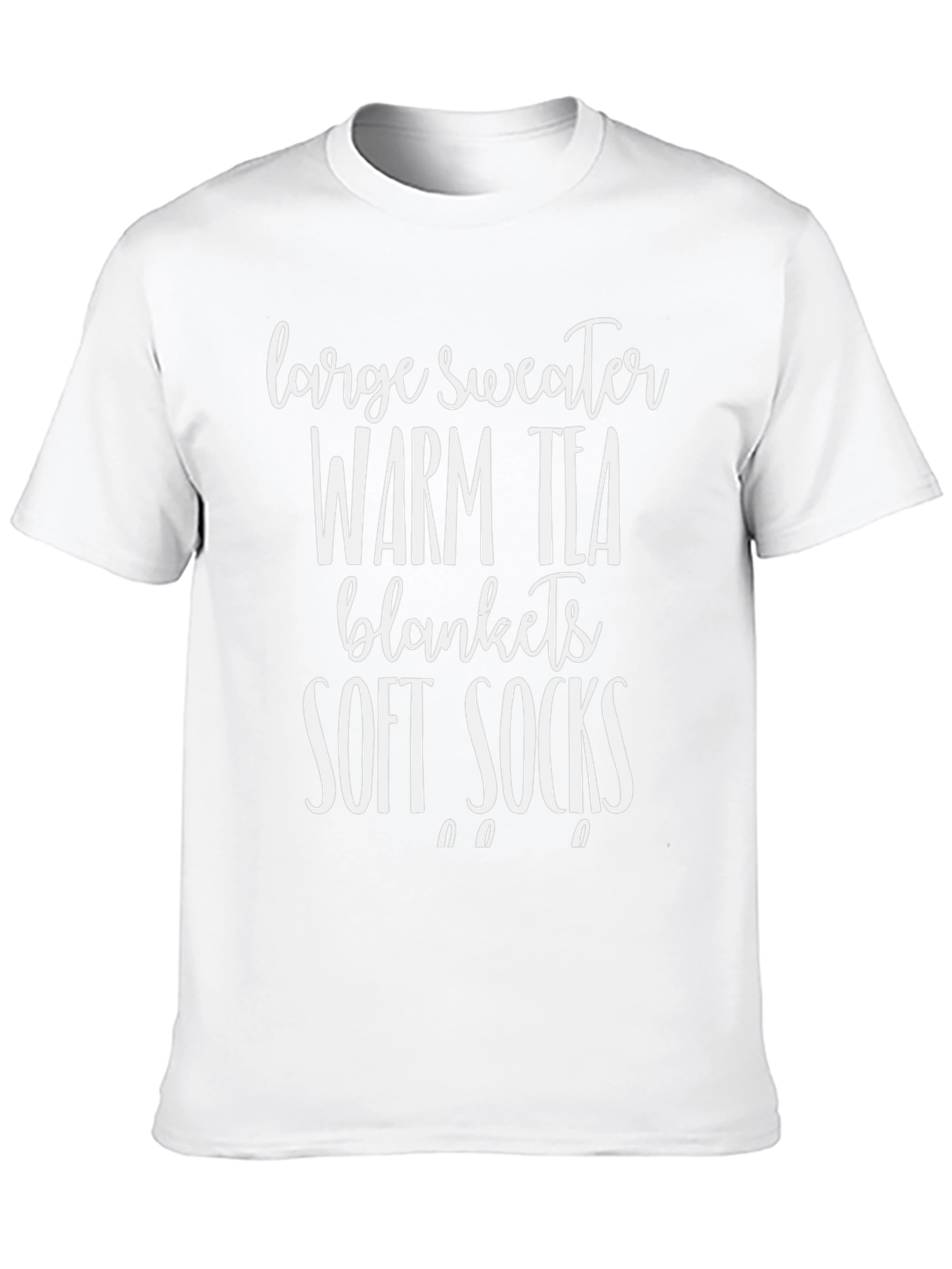 Cozy Essentials T-Shirt - Large Sweater Tea Blankets