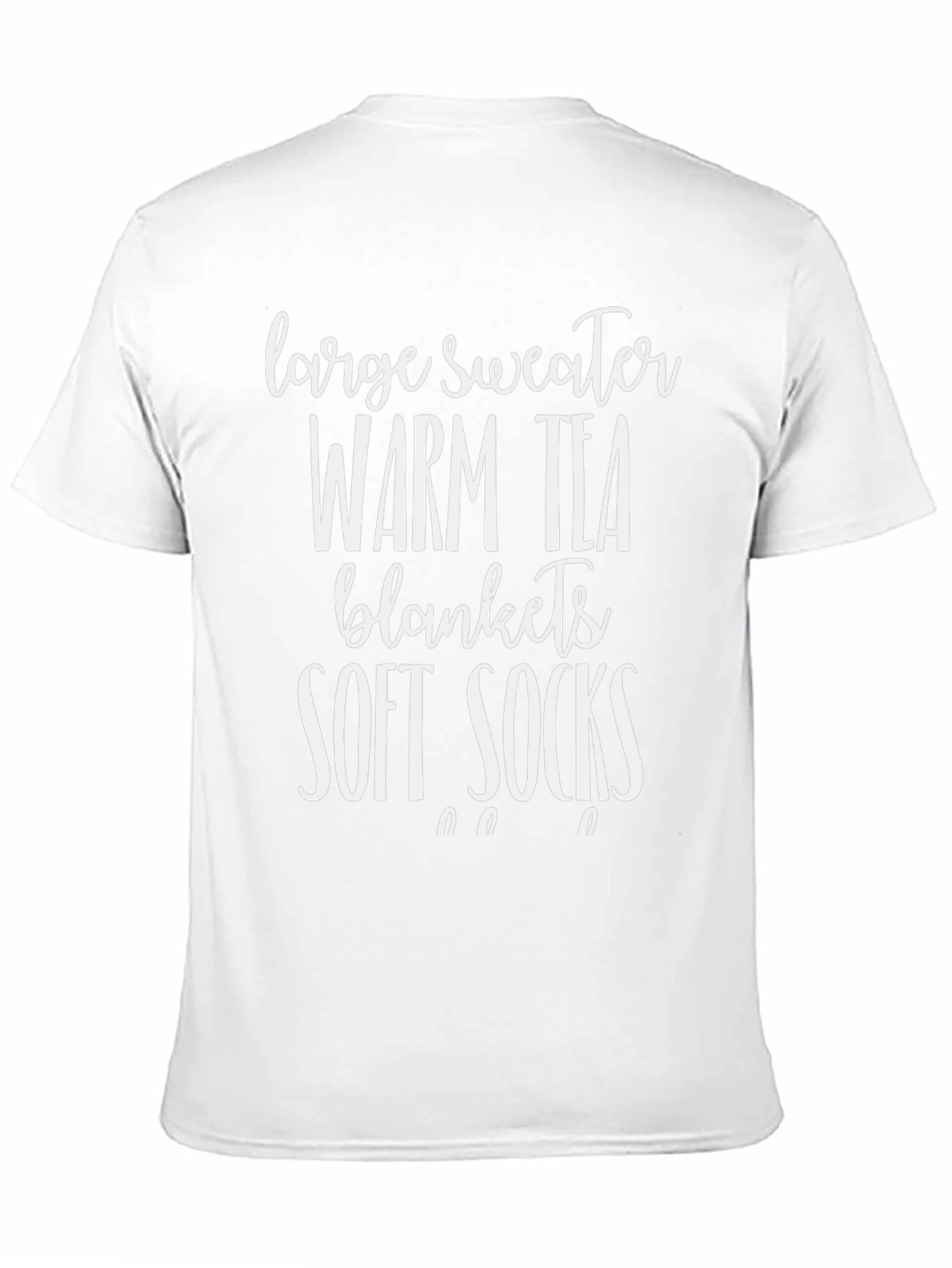 Cozy Essentials T-Shirt - Large Sweater Tea Blankets