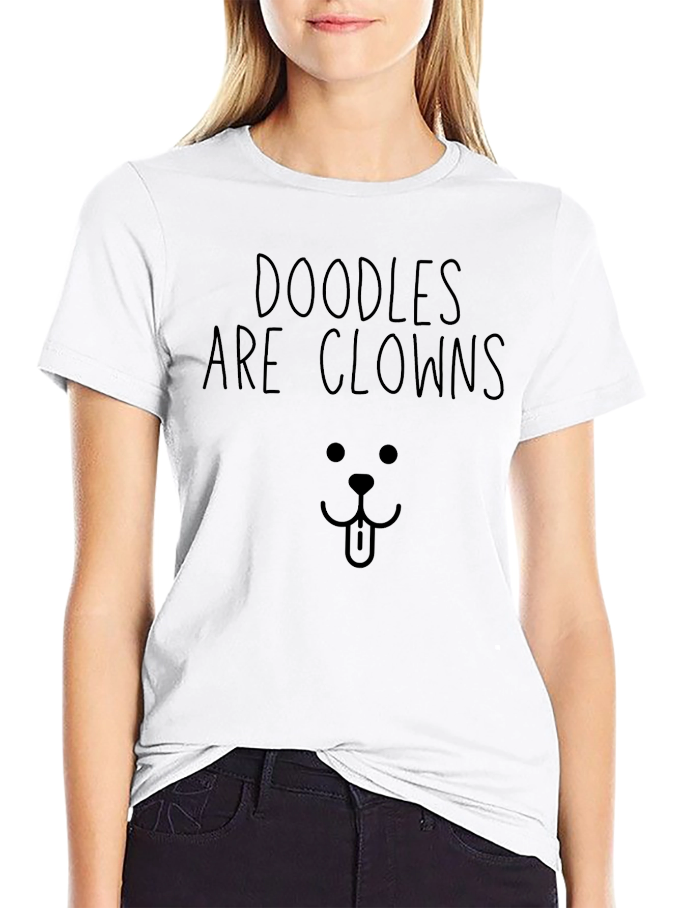 Doodles Are Clowns Graphic Tee