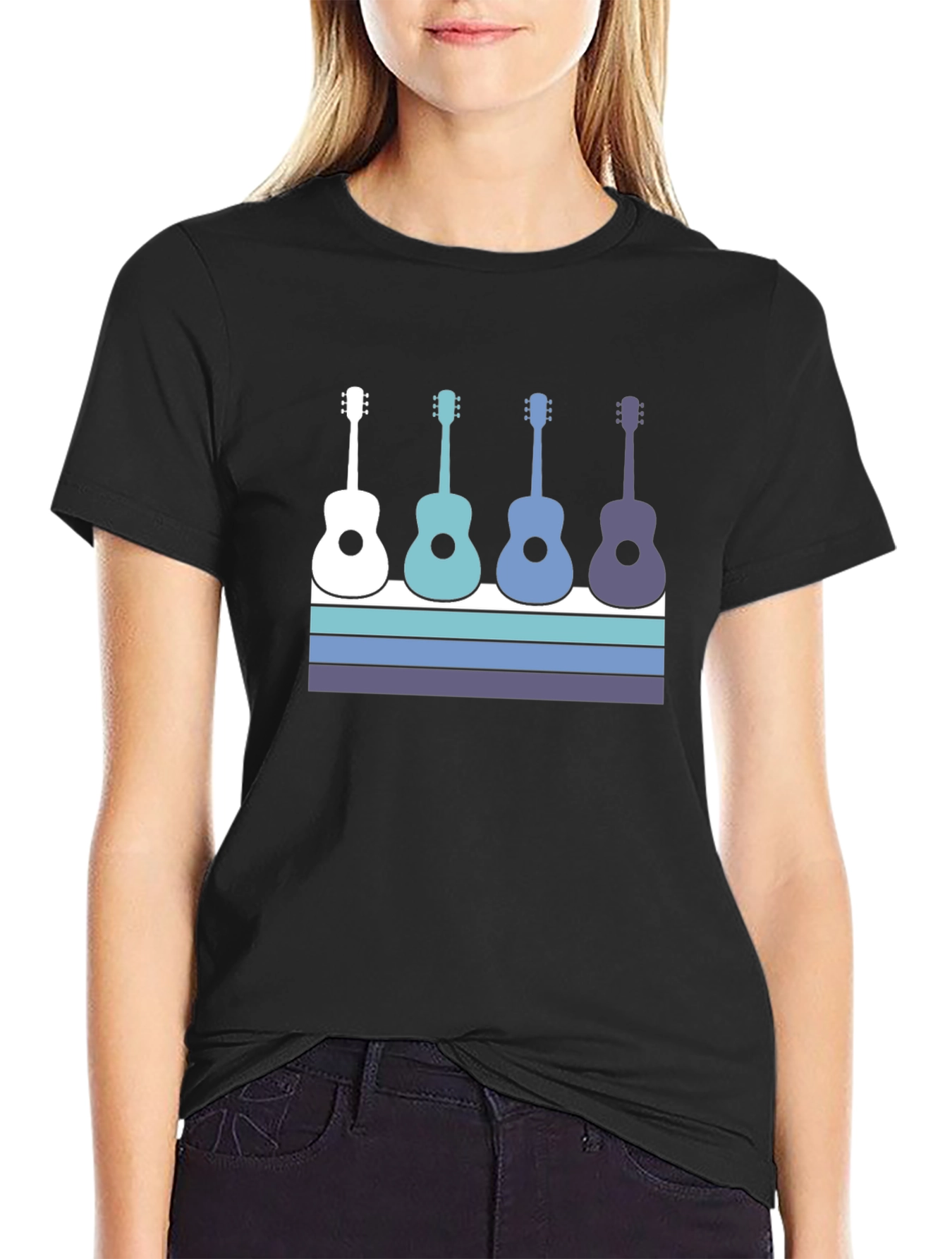 Retro Guitar T-Shirt